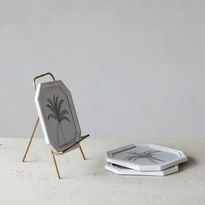 Gold Metal Easel