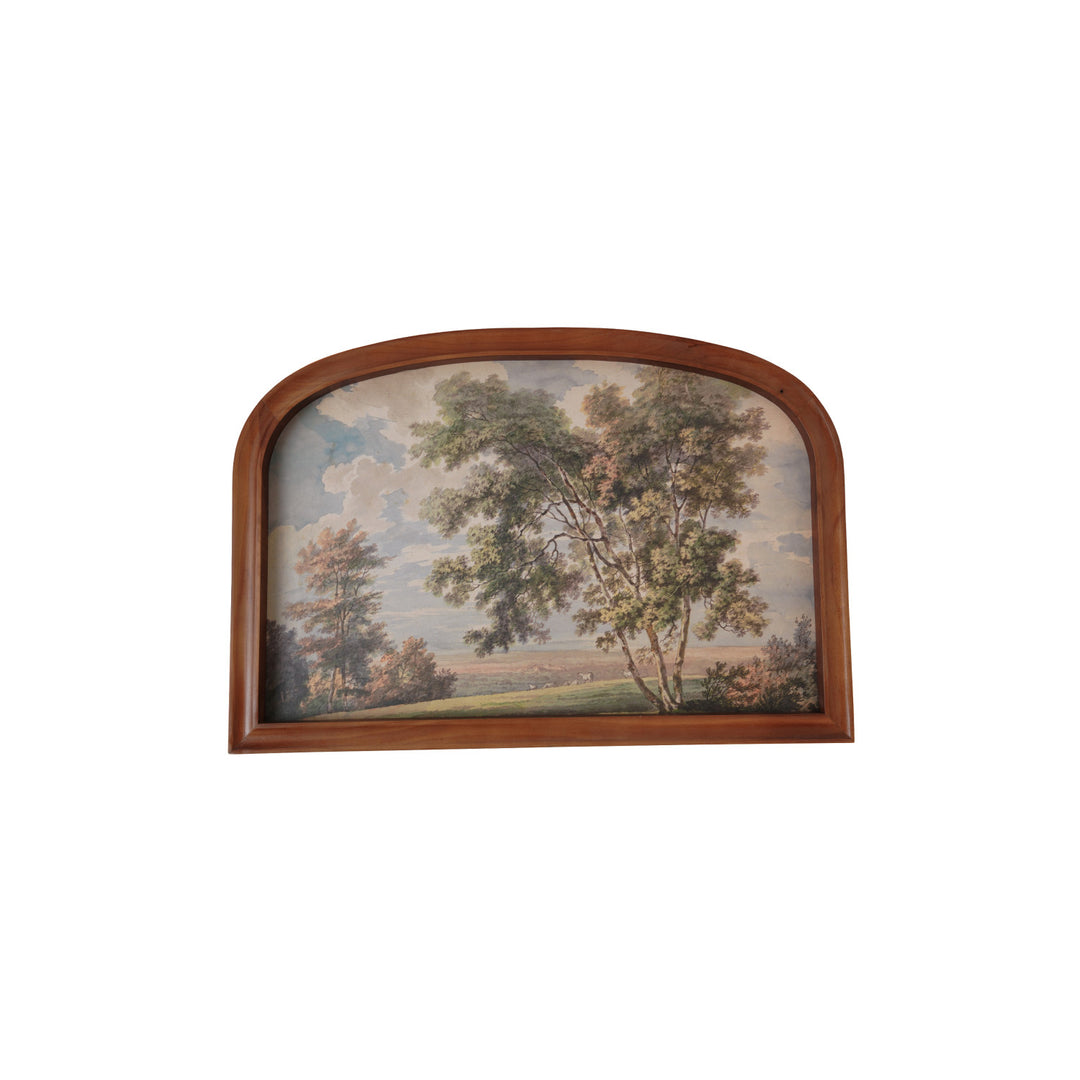 Wood Arched Landscape Wall Decor