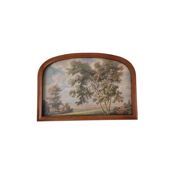 Wood Arched Landscape Wall Decor