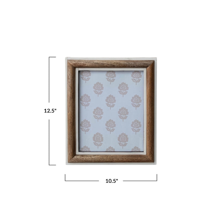 Resin & Mango Wood Photo Frame