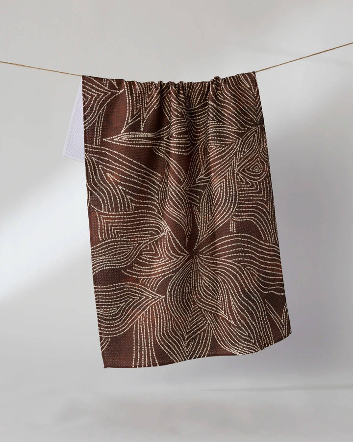Pearl Botanical Tea Towel