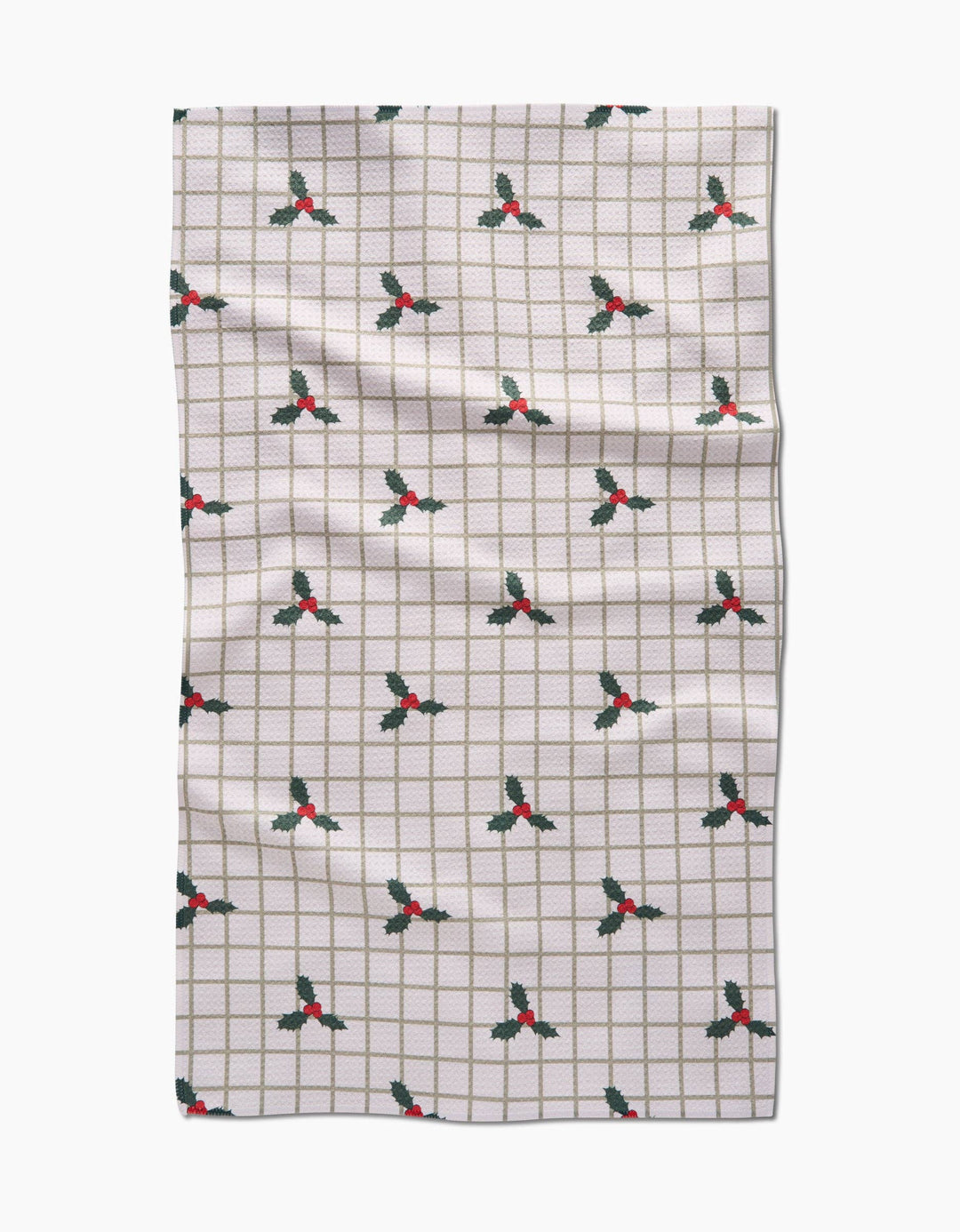 Merry And Plaid Geometry Towel
