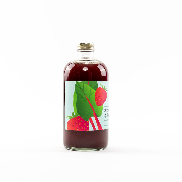 Strawberry & Rhubarb Mixer, 16 fl oz