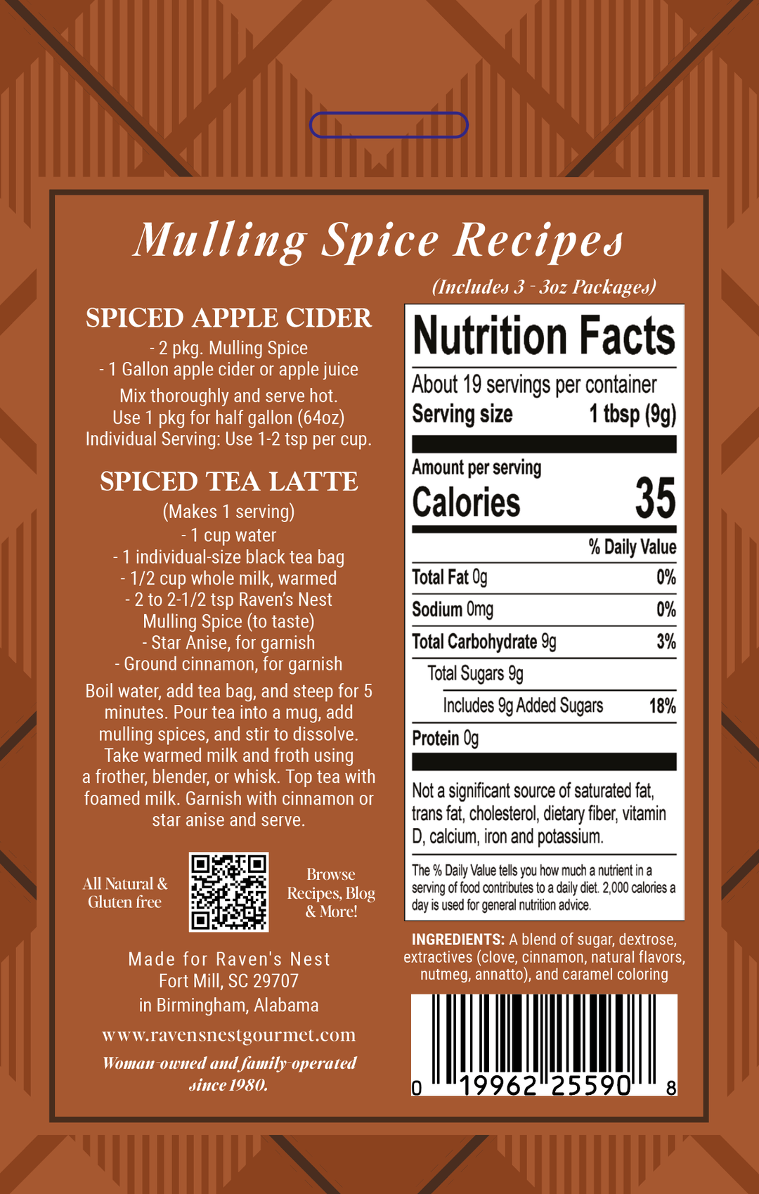 Mulling Spice Gift Box - Fall