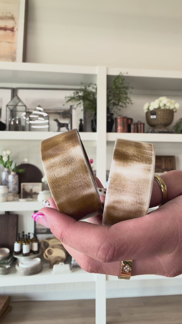 Marbled Resin Napkin Ring