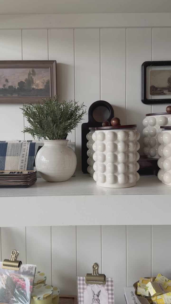 Stoneware Salt/Pepper Grinder