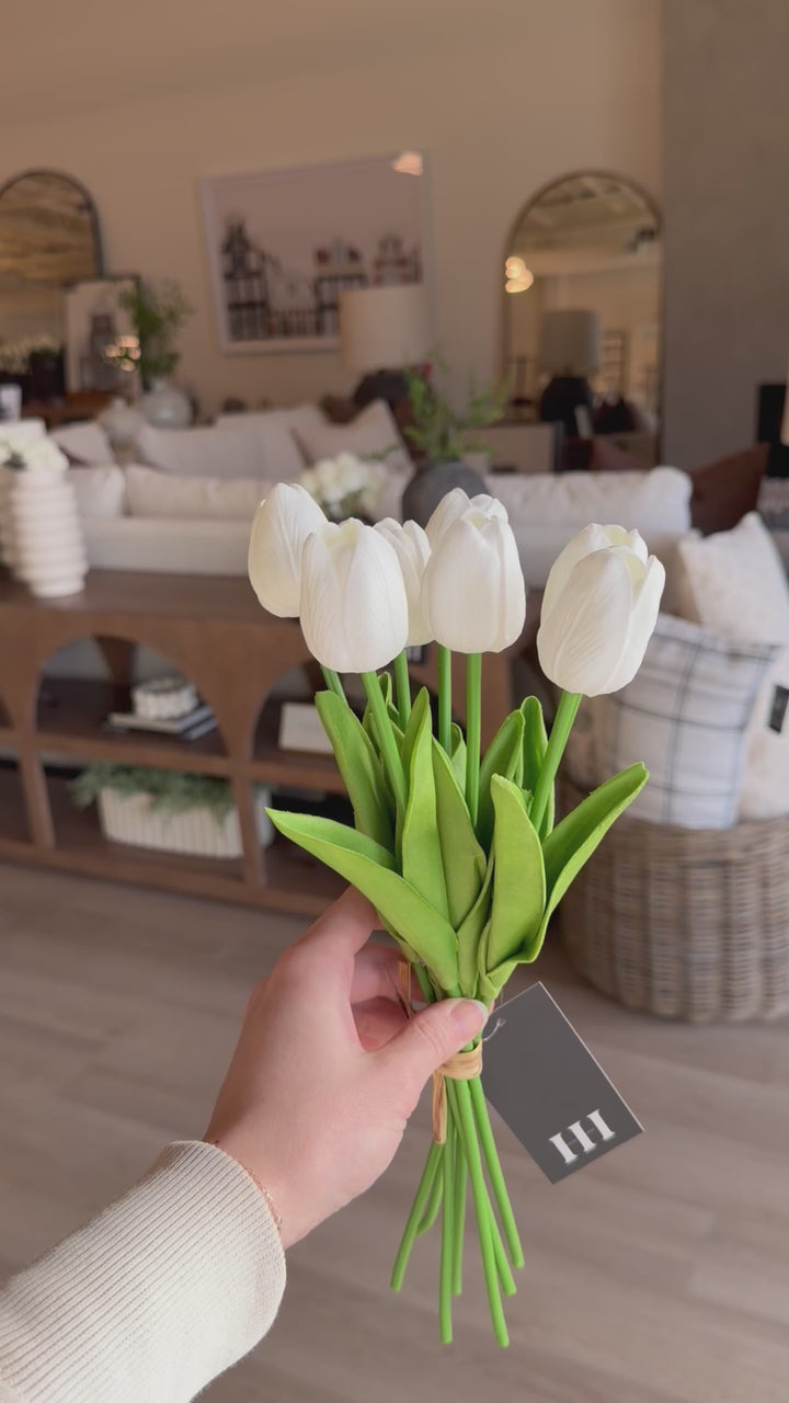 Soft White Tulip Bundle