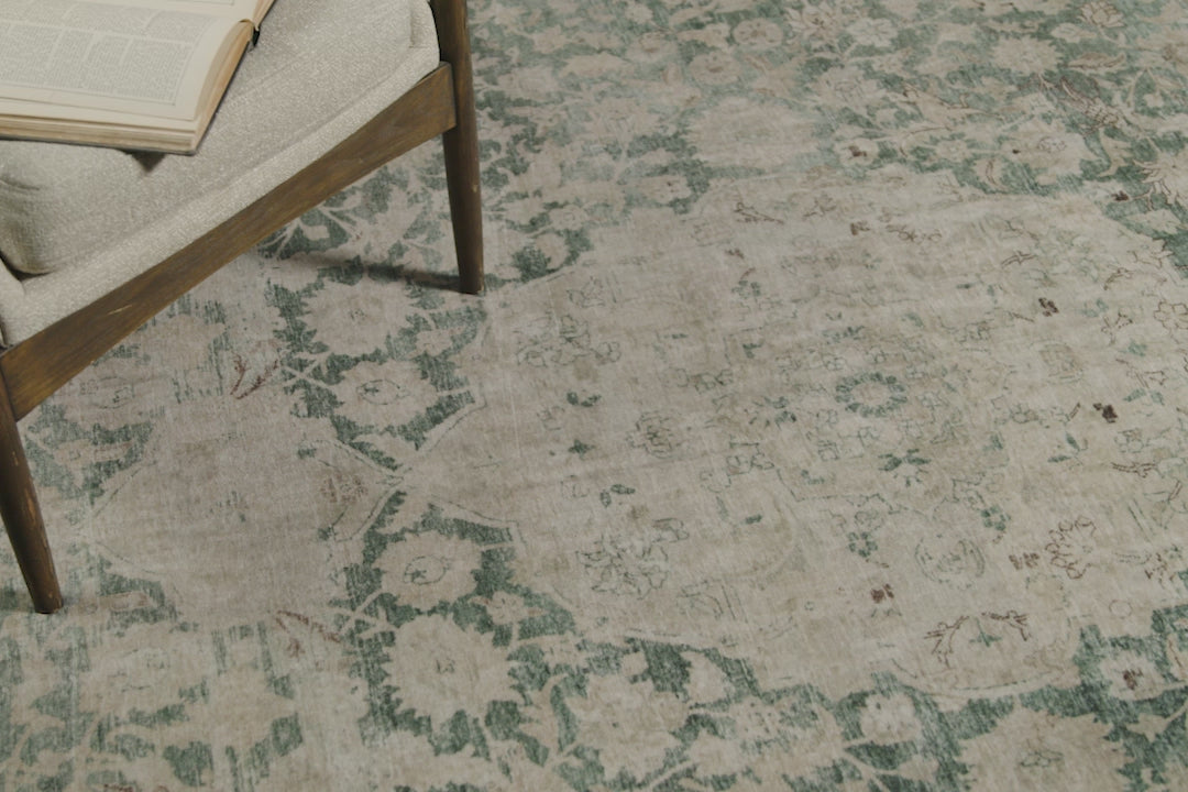 Sinclair Jade/Ivory Rug Collection