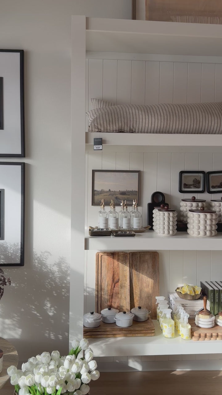 Gigi - Navy Tea Towel