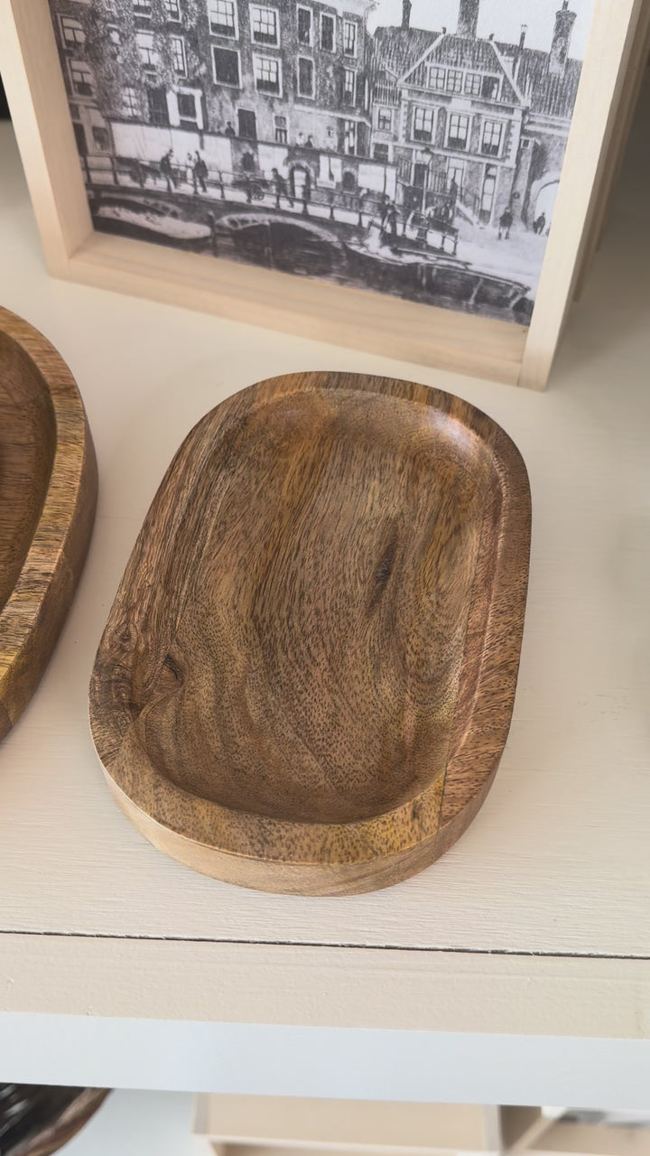 Oval Mango Wood Trays