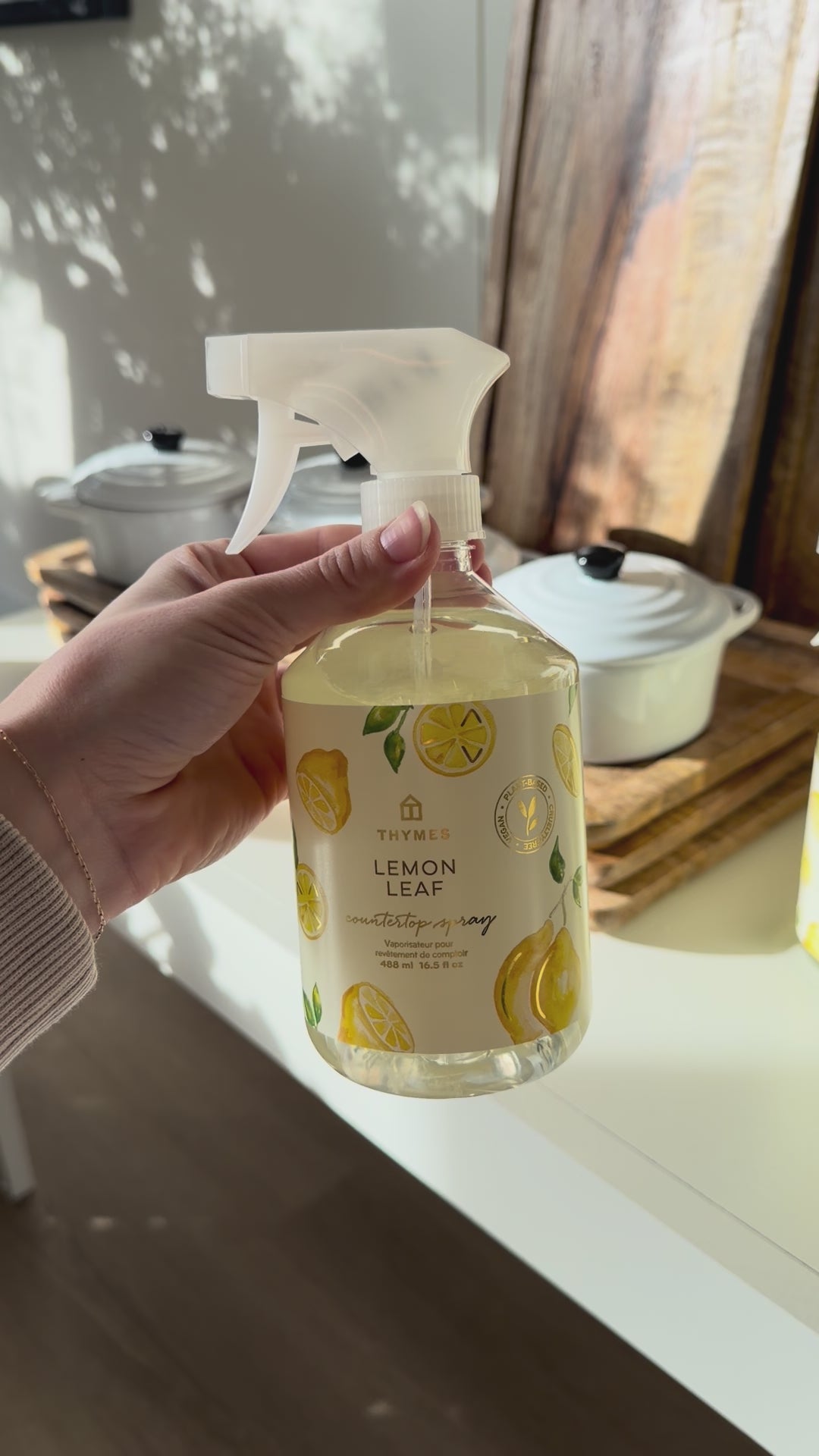 Lemon Leaf Countertop Spray