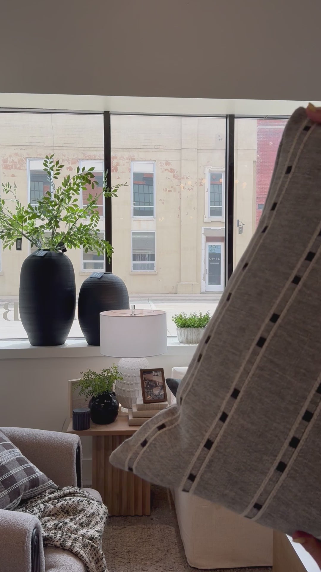 Modern Patterned Pillow