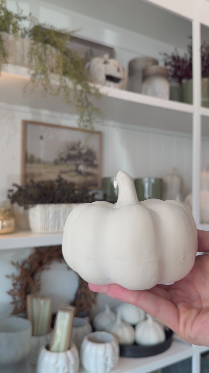 Paper Mache Pumpkin
