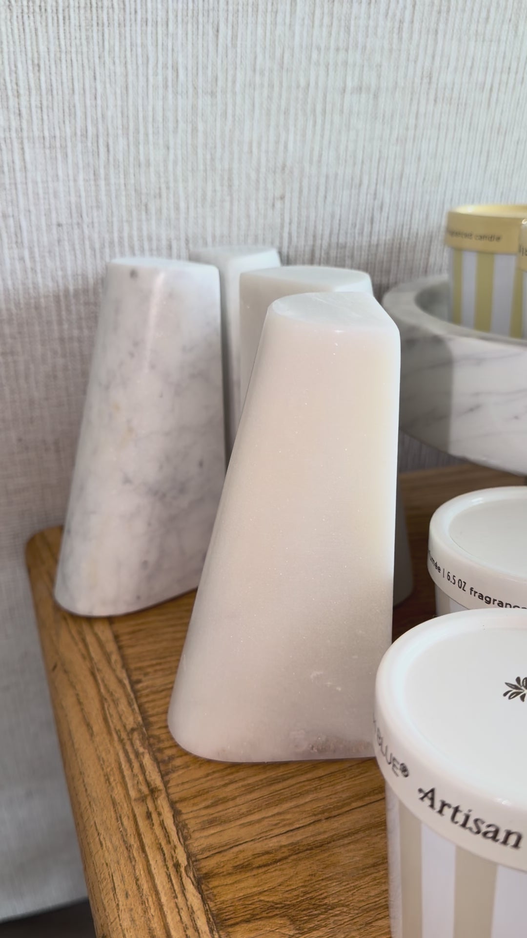 Marble Bookend