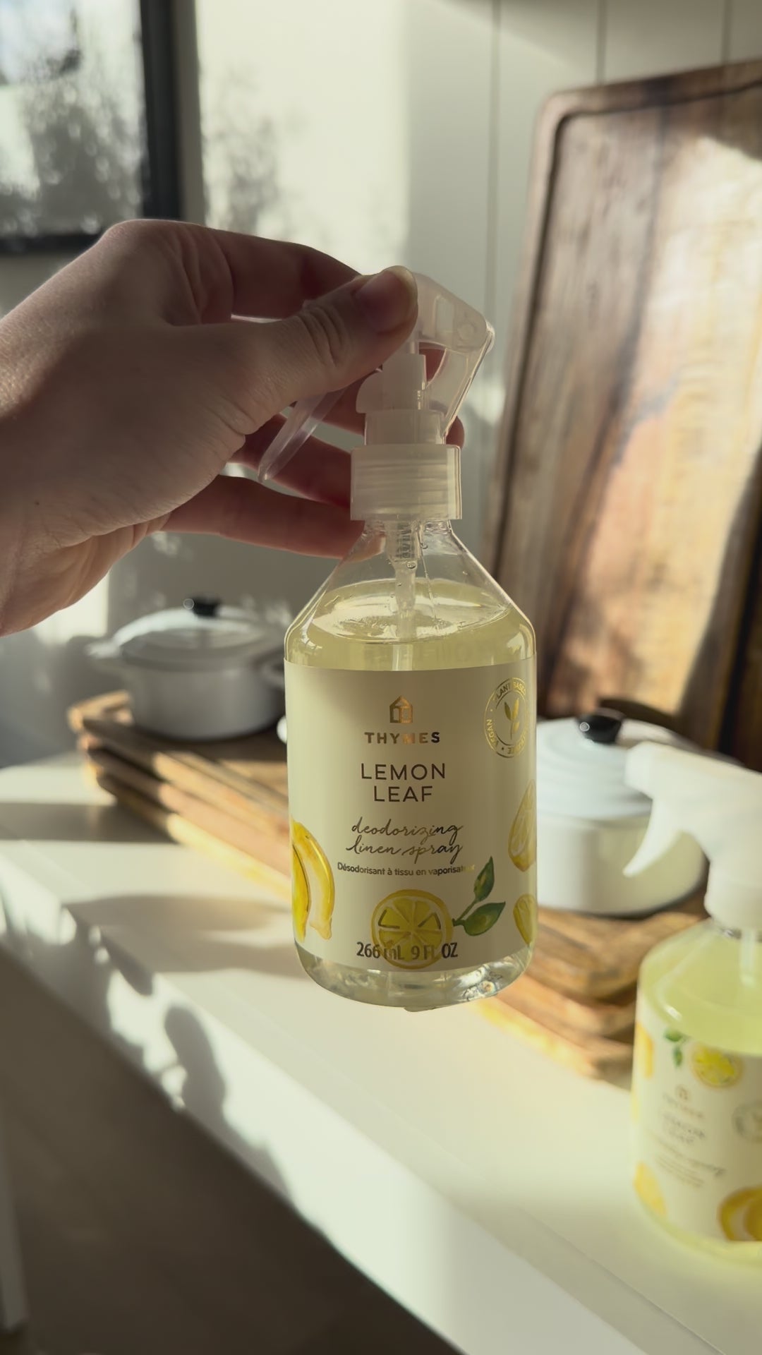 Lemon Leaf Linen Spray