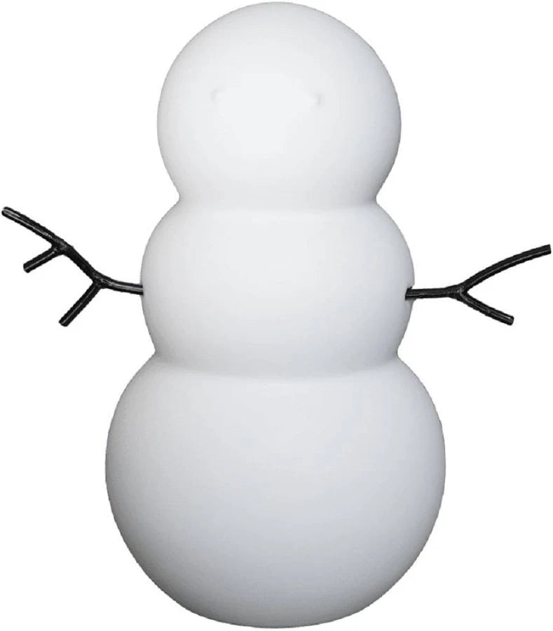 white snowman figurine