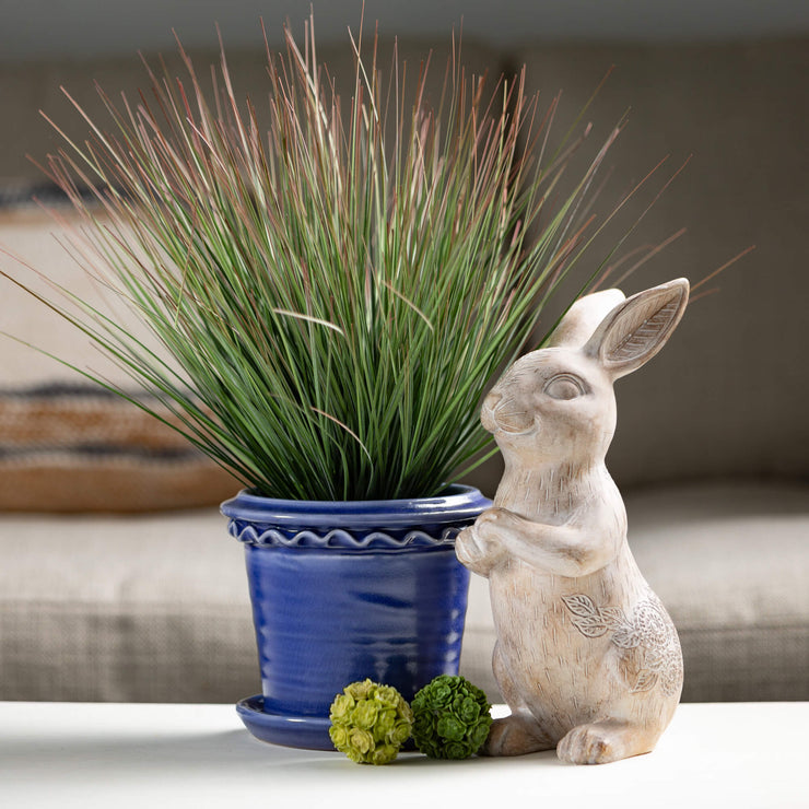 GREEN SLENDER POTTED GRASS