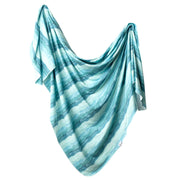 Wave Knit Swaddle Blanket