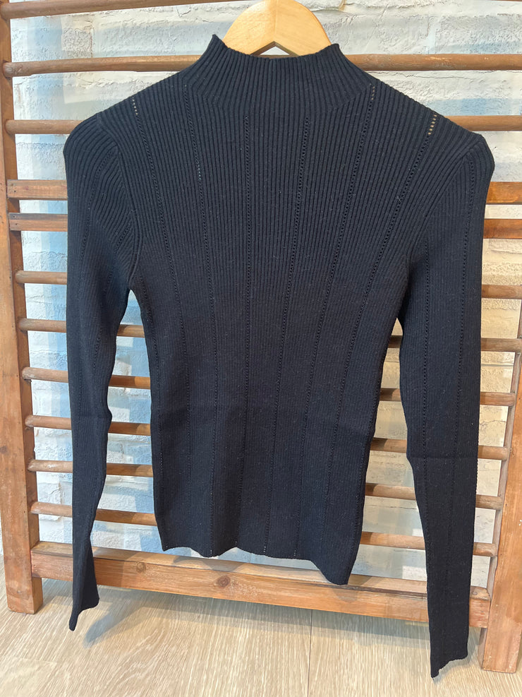 Mock Neckline Sweater