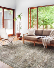 Layla Collection Rugs- Antique/Moss