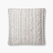 Grey / Natural Throw Pillow