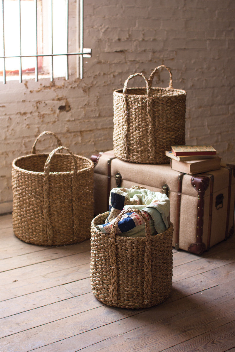 Holland House Seagrass Storage Basket
