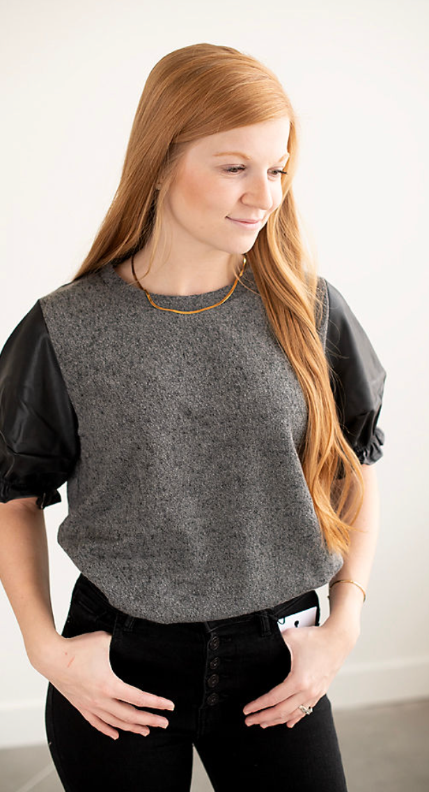 Cambria Puff Sleeve top