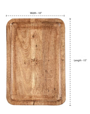 Wood Board with Kitchen Towel Set