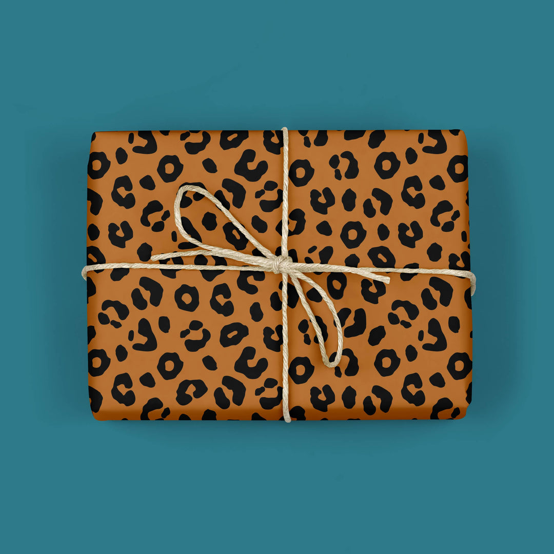 ANIMAL PRINT Gift Wrap - Roll of 3 Sheets