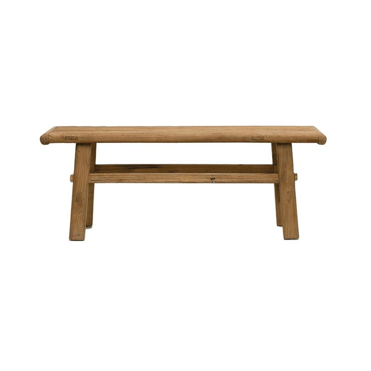 Reclaimed Elm Wood Coffee Table