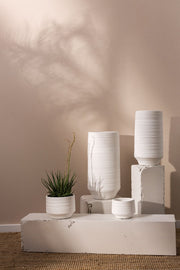 Andrade White Pot Collection