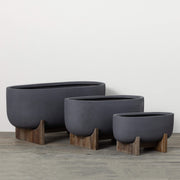 Oval Footed Planter
