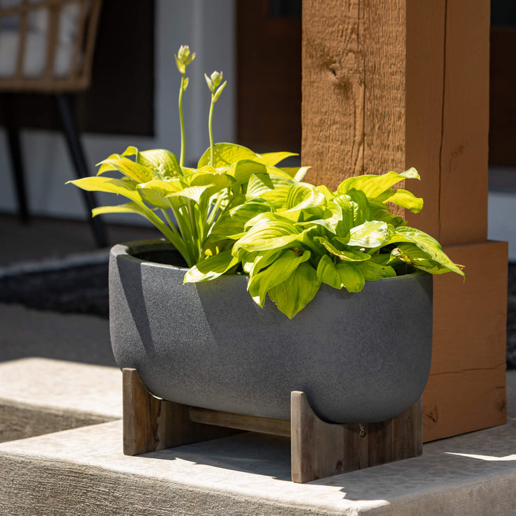 Oval Footed Planter