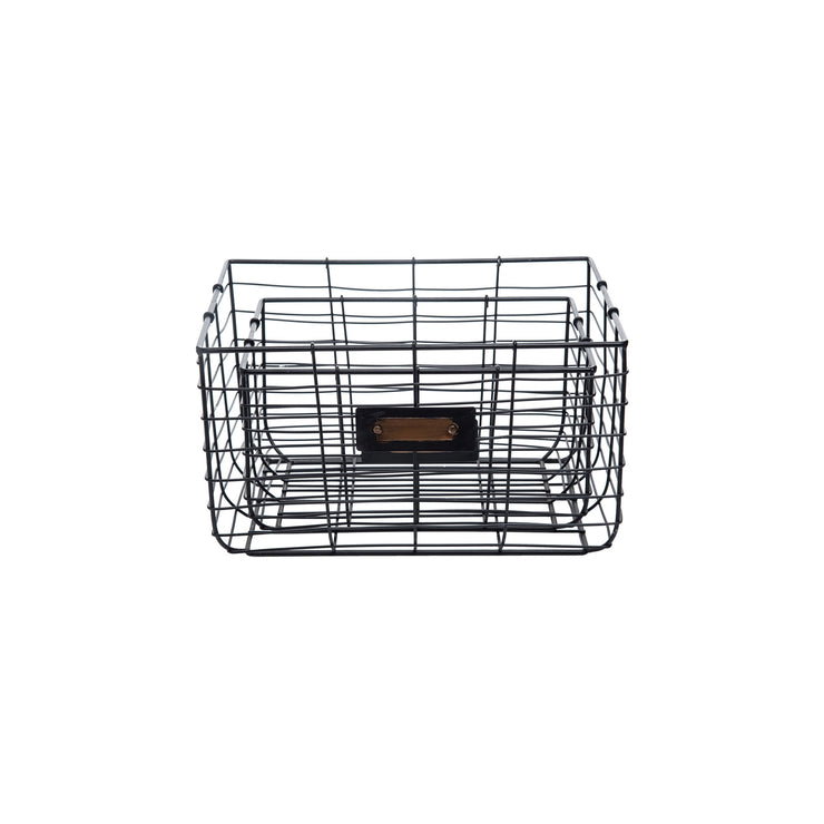 Black Wire Baskets