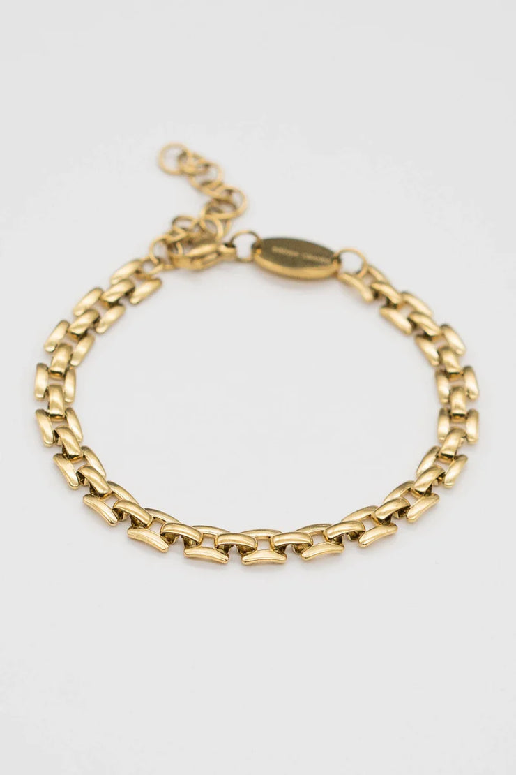 Sqaured Chain Bracelet